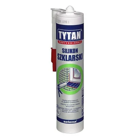 SILIKON SZKLARSKI I AKWARIOWY TYTAN 280ML CZARNY