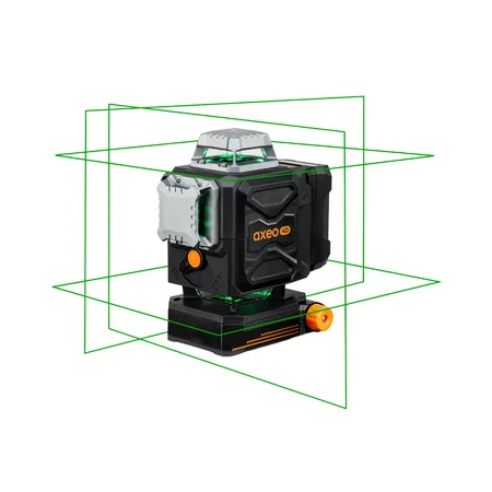 LASER WIELOPŁASZCZYZNOWY 4*360 AXEO 4D GREEN