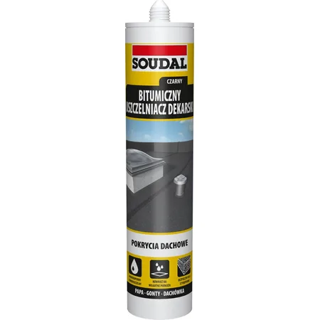 USZCZELNIACZ DEKARSKI CZARNY 280ML