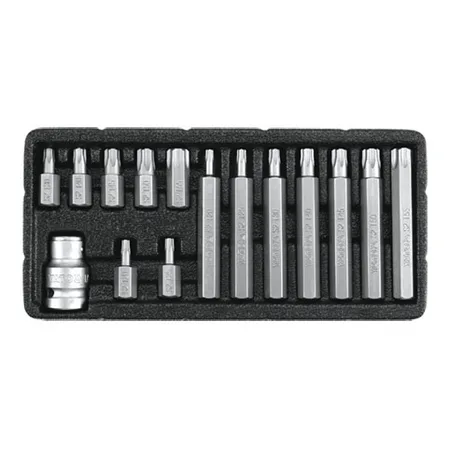 KOMPLET KLUCZY TORX T20-T55 15SZTUK