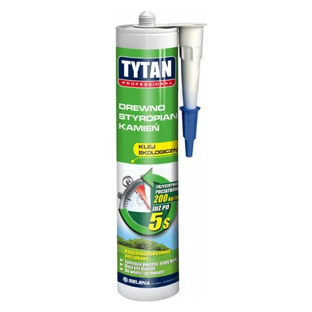 KLEJ MONTAŻOWY 290ML TYTAN EKOLOGICZNY WODNY