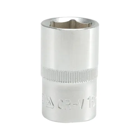 NASADKA KRÓTKA 6-KĄTNA CHROMOWANA 1/2'' 16MM