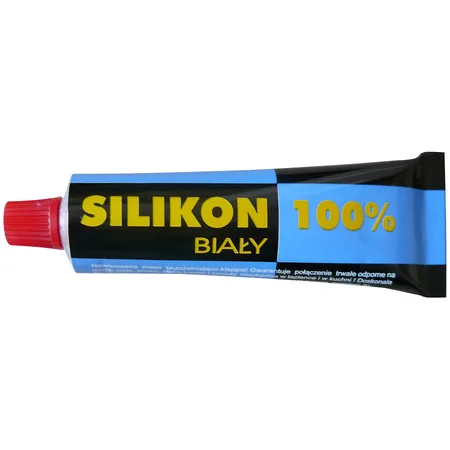 SILIKON 100% - 60G BIAŁY