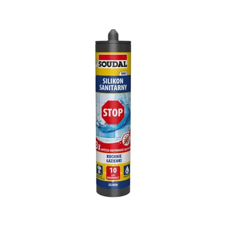 SILIKON SANITARNY BIAŁY 280ML