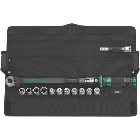 KLUCZ DYNAMOMETRYCZNY CLICK-TORQUE 1/2'' 40-200NM, 13CZĘŚCI